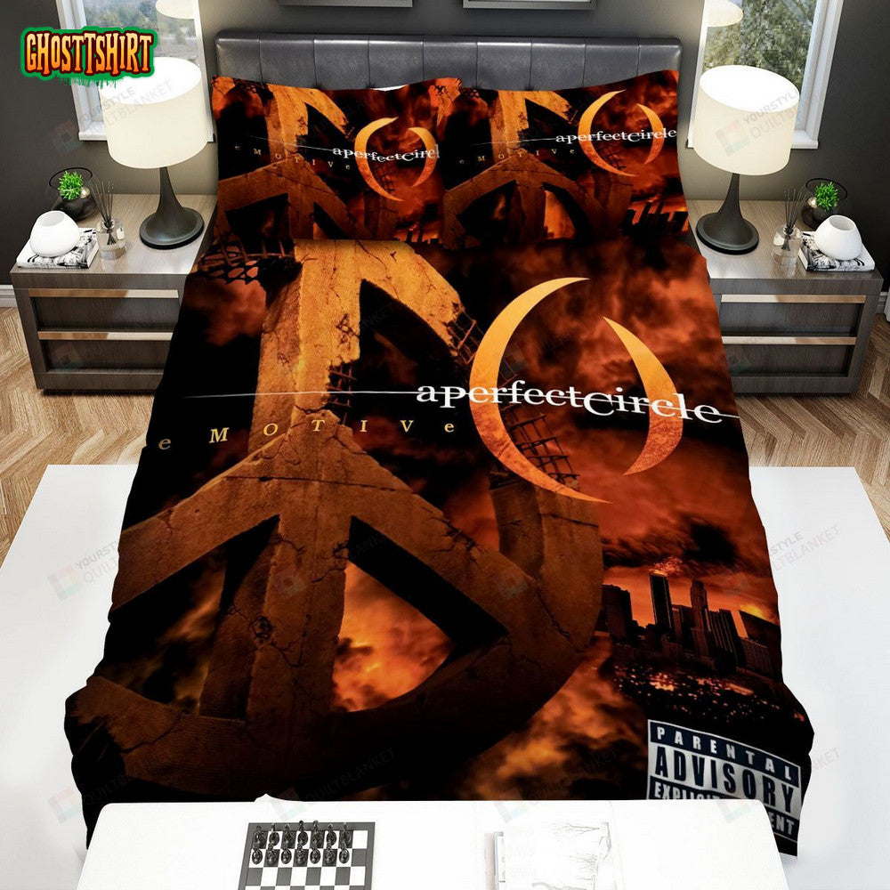 A Perfect Circle Album Emotive Bed Sheets Spread Comforter Duvet Cover Bedding Set