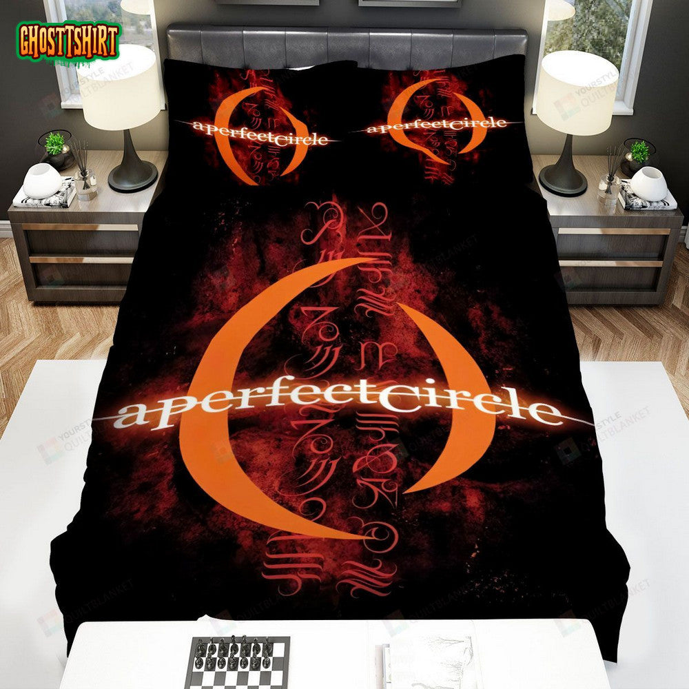 A Perfect Circle Album Mer De Noms Bed Sheets Spread Comforter Duvet Cover Bedding Set