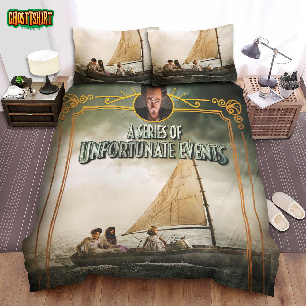 A Series Of Unfortunate Events (2017–2019) The End Bed Sheets Duvet Cover Bedding Set