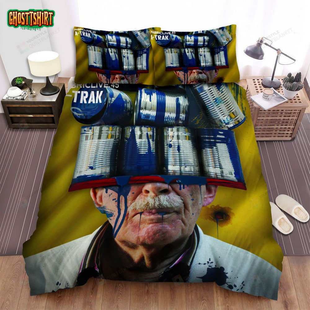 A-Trak Fabriclive.45 Album Music Bed Sheets Spread Comforter Duvet Cover Bedding Set