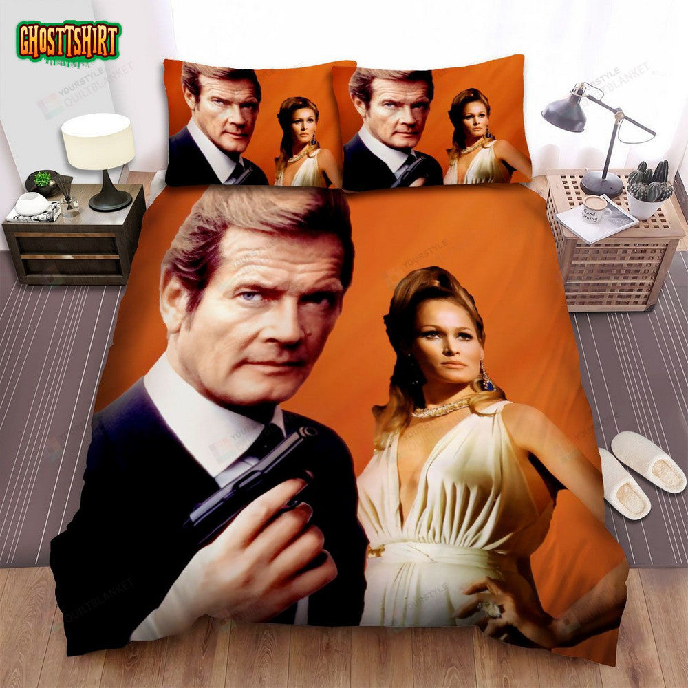 A View To A Kill Movie Poster 4 Bed Sheets Spread Comforter Duvet Cover Bedding Set