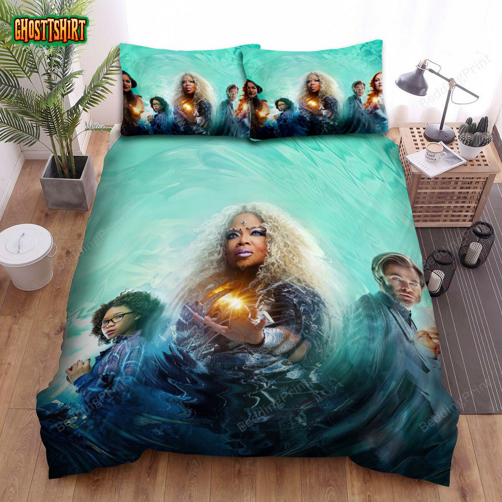 A Wrinkle In Time Movie Poster 4 Bed Sheets Duvet Cover Bedding Set
