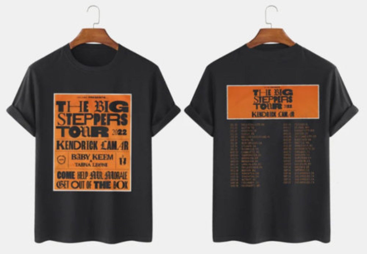 HOT TOUR Kendrick Lamar The Big Steppers Tour 2022 T Shirt, Morale and The Big Steppers T-Shirt