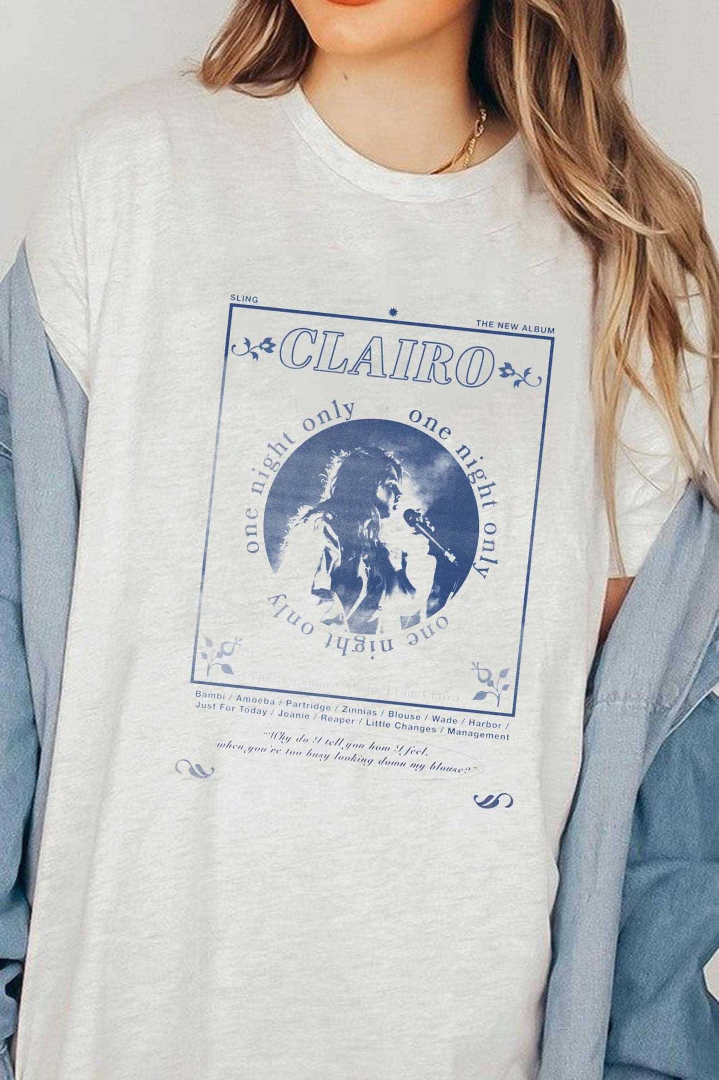 Clairo Sling Concert 2022 shirt, Clairo Sling Europe Tour 2022 Shirt