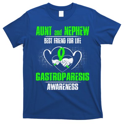 Aunt And Nephew Best Friend Of Life Gastroparesis Awareness Cool Gift T-Shirt