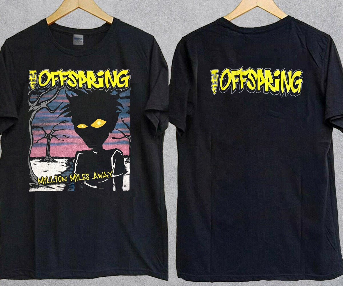 THE OFFSPRING Million Miles Away T-Shirt, The Offspring T-Shirt, Million Miles Away Shirt