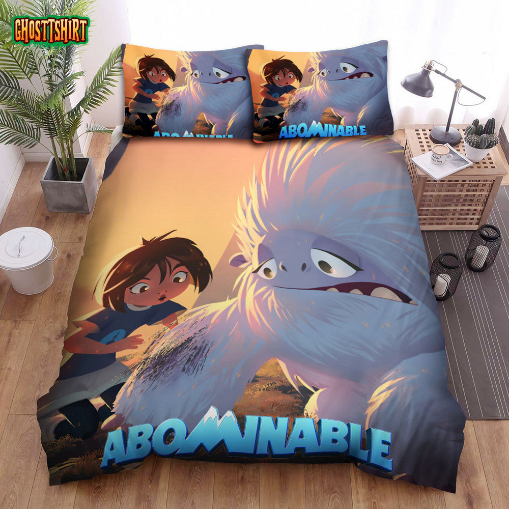 Abominable Movie Art 1 Bed Sheets Duvet Cover Bedding Set