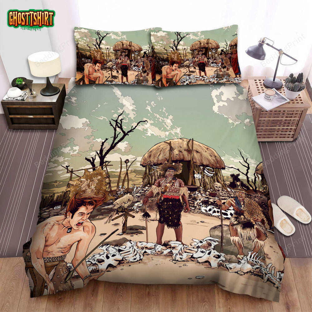 Ace Ventura When Nature Calls (1995) Movie Art Bed Sheets Duvet Cover Bedding Set