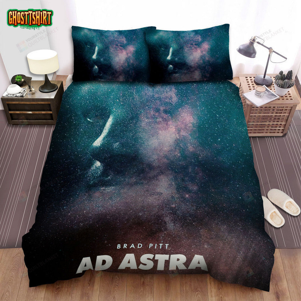 Ad Astra Movie Art 2 Bed Sheets Duvet Cover Bedding Set