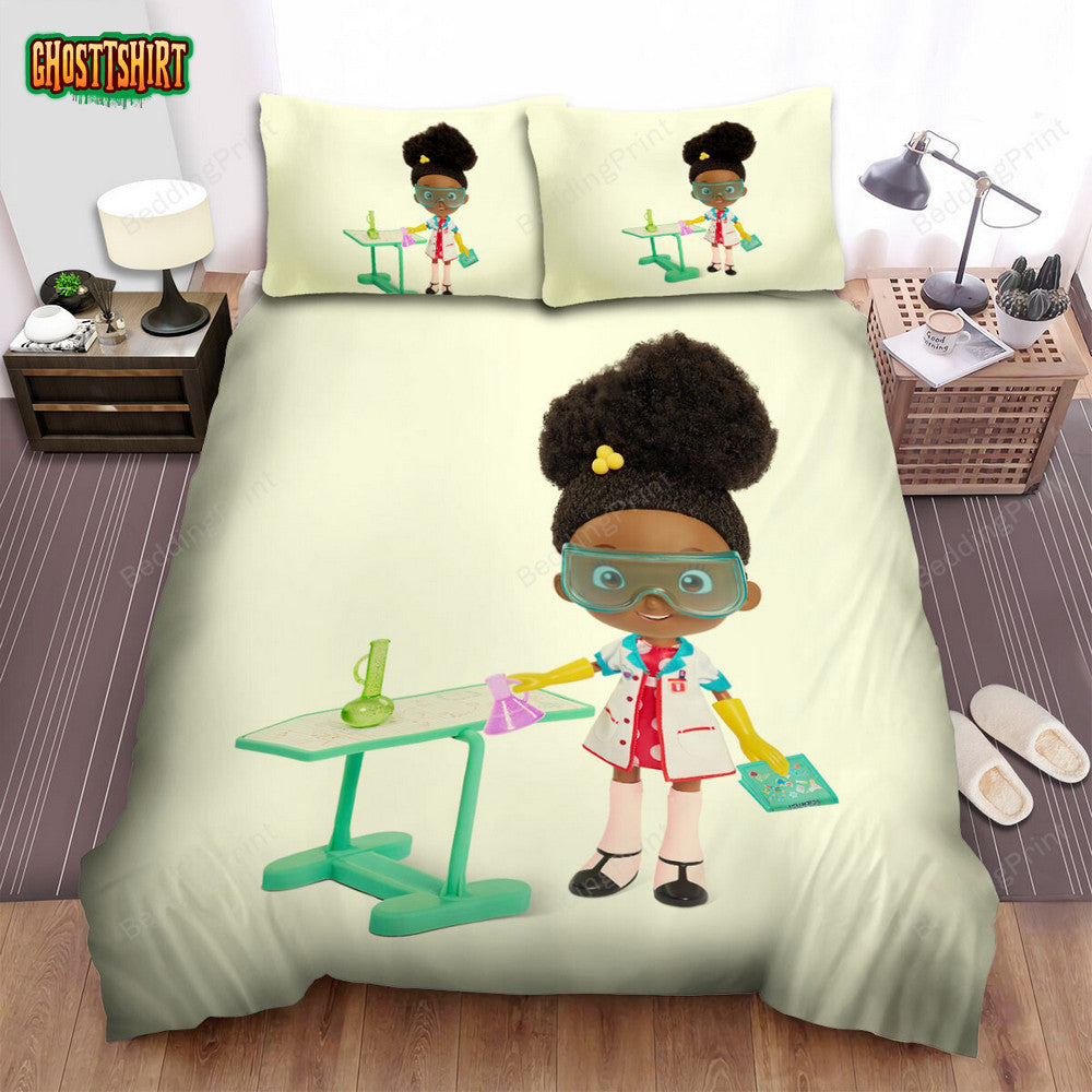 Ada Twist, Scientist Do Chemistry Experiments Bed Sheets Duvet Cover Bedding Set