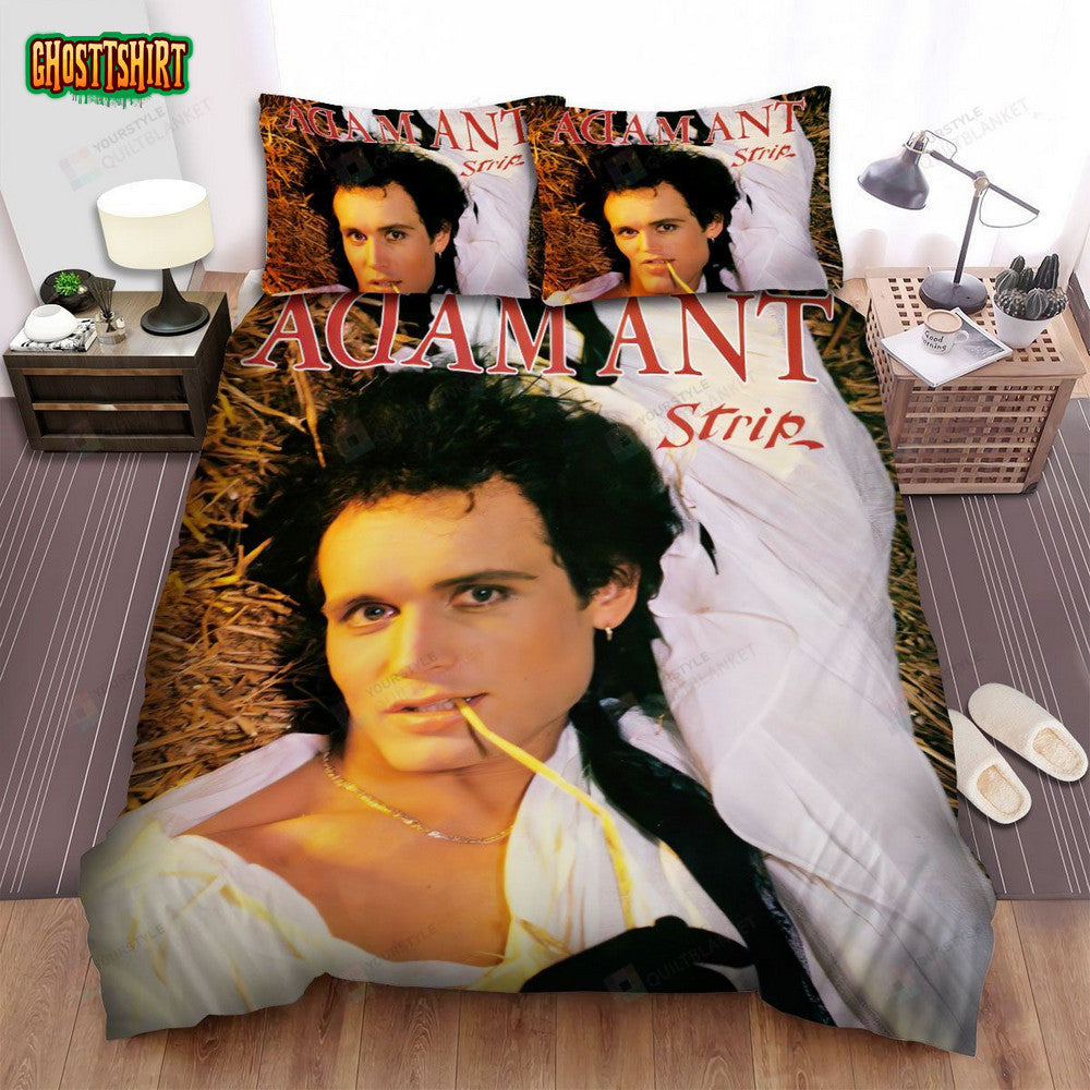 Adam Ant Album Strip Bed Sheets Spread Comforter Duvet Cover Bedding Set