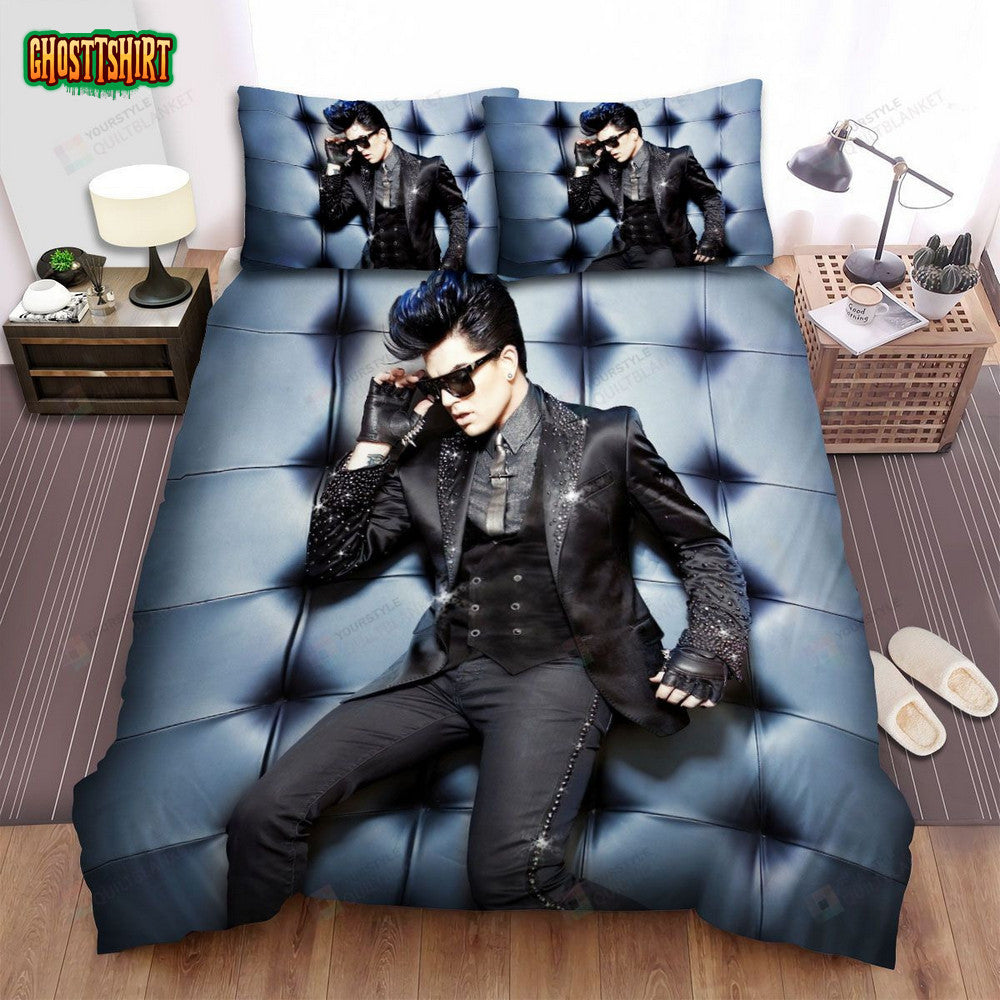 Adam Lambert If I Had You Album Cover Bed Sheets Spread Comforter Duvet Cover Bedding Set
