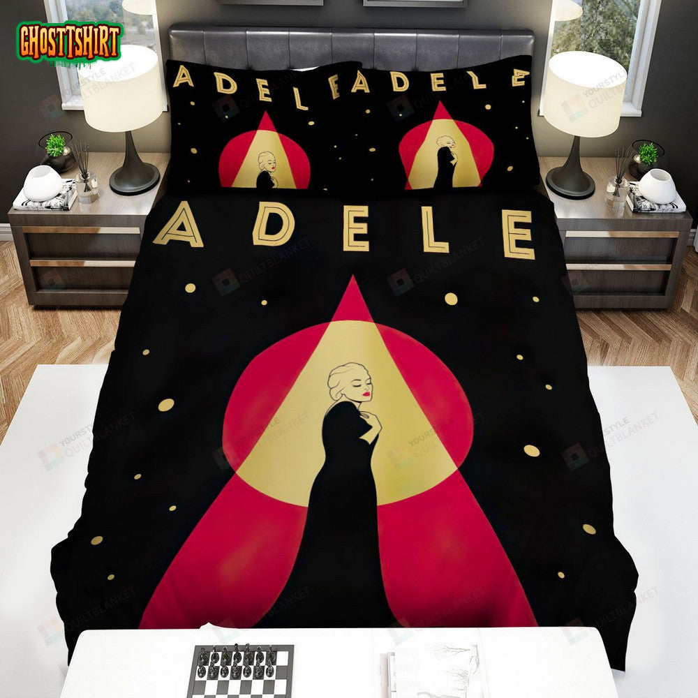 Adele Ziggo Dome Concert Poster Bed Sheets Spread Comforter Duvet Cover Bedding Set