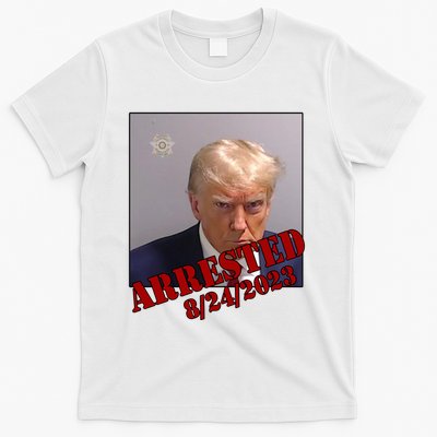 Arrested Donald Trump Mugshot T-Shirt