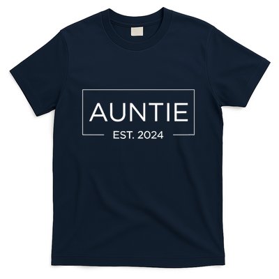 Auntie Est. 2024 Pregnancy Announcement New Auntie 2024 T-Shirt