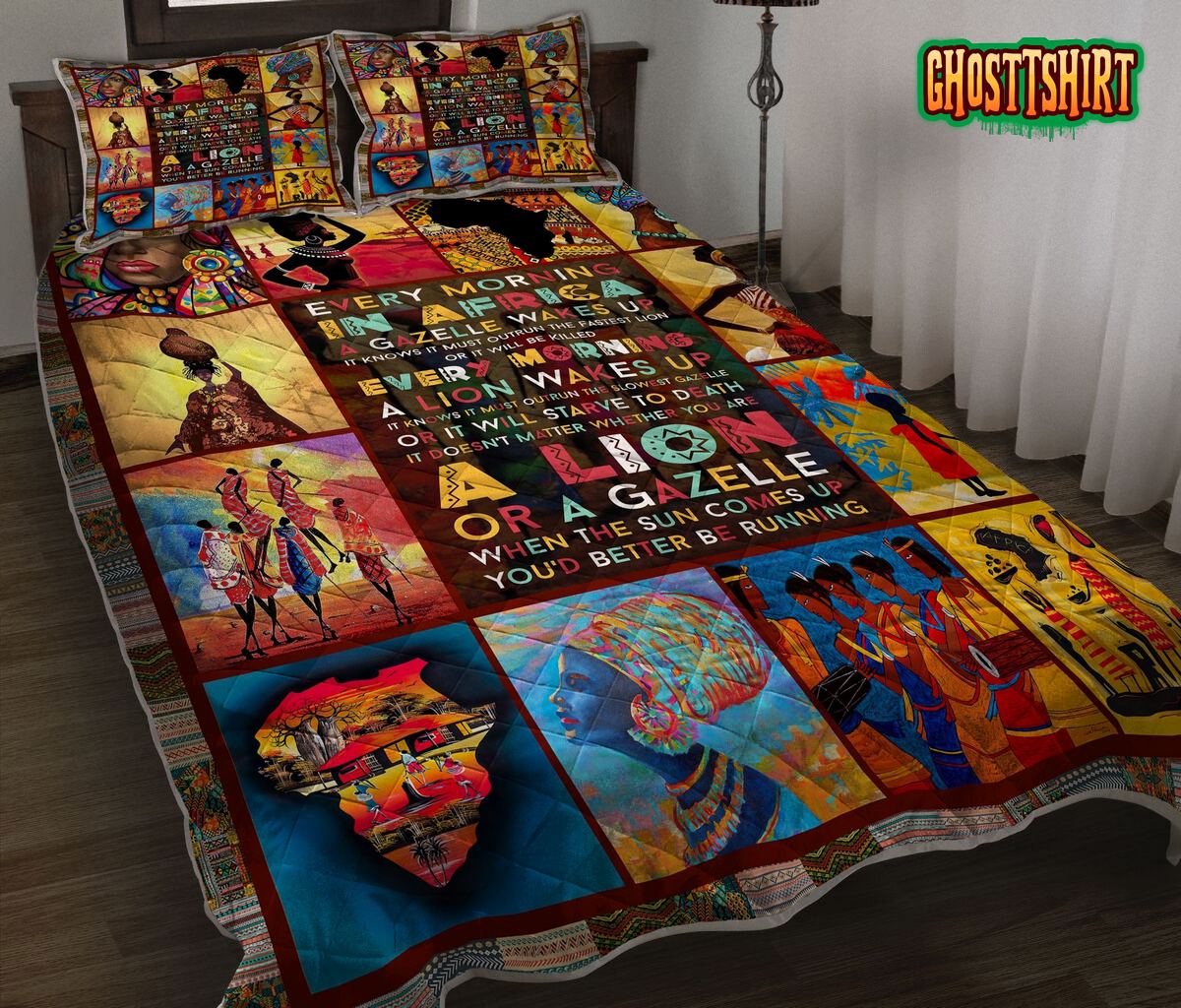 Africa Bed Sheets Duvet Cover Bedding Set