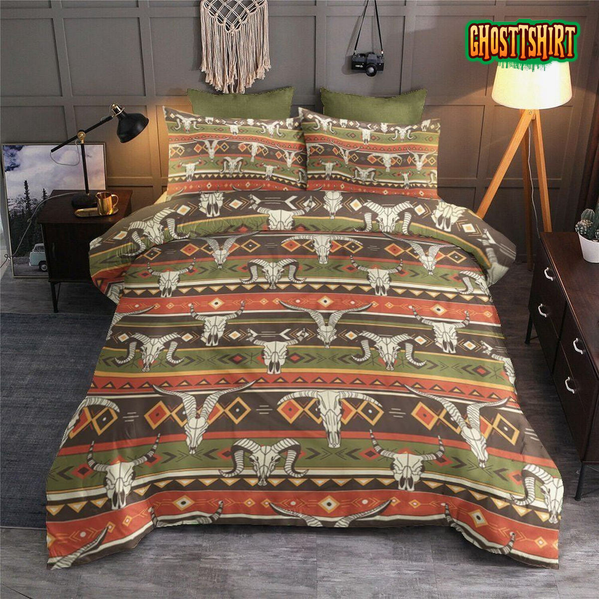 African Bed Sheets Duvet Cover Bedding Set