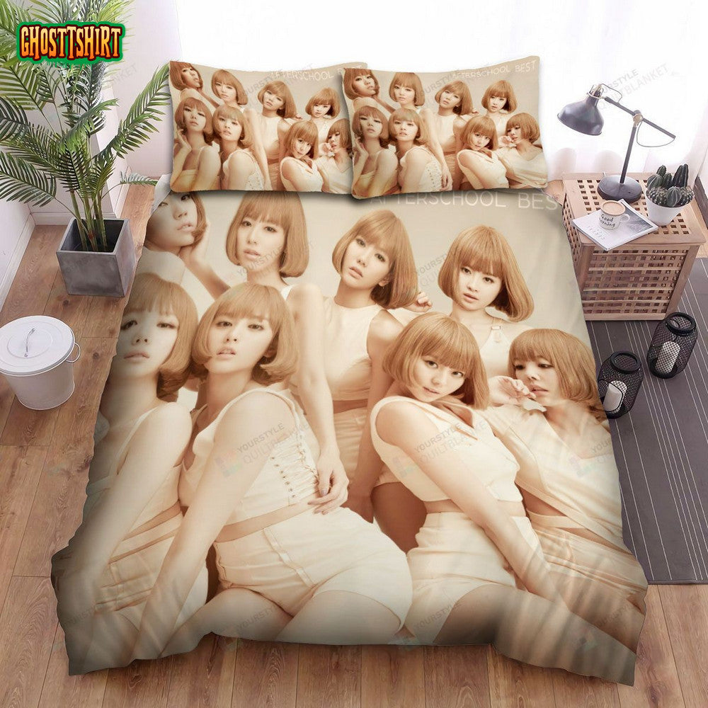 After School Best Album Cover Bed Sheets Spread Comforter Duvet Cover Bedding Set