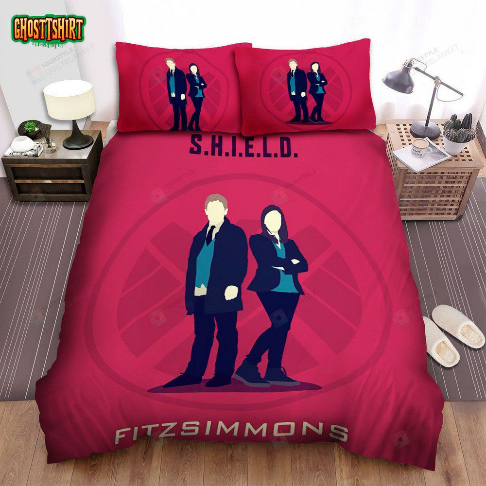 Agents Of S.H.I.E.L.D. Movie Art 6 Bed Sheets Spread Comforter Duvet Cover Bedding Set