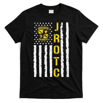 Army JROTC American Flag Junior ROTC Leadership Excellence T-Shirt