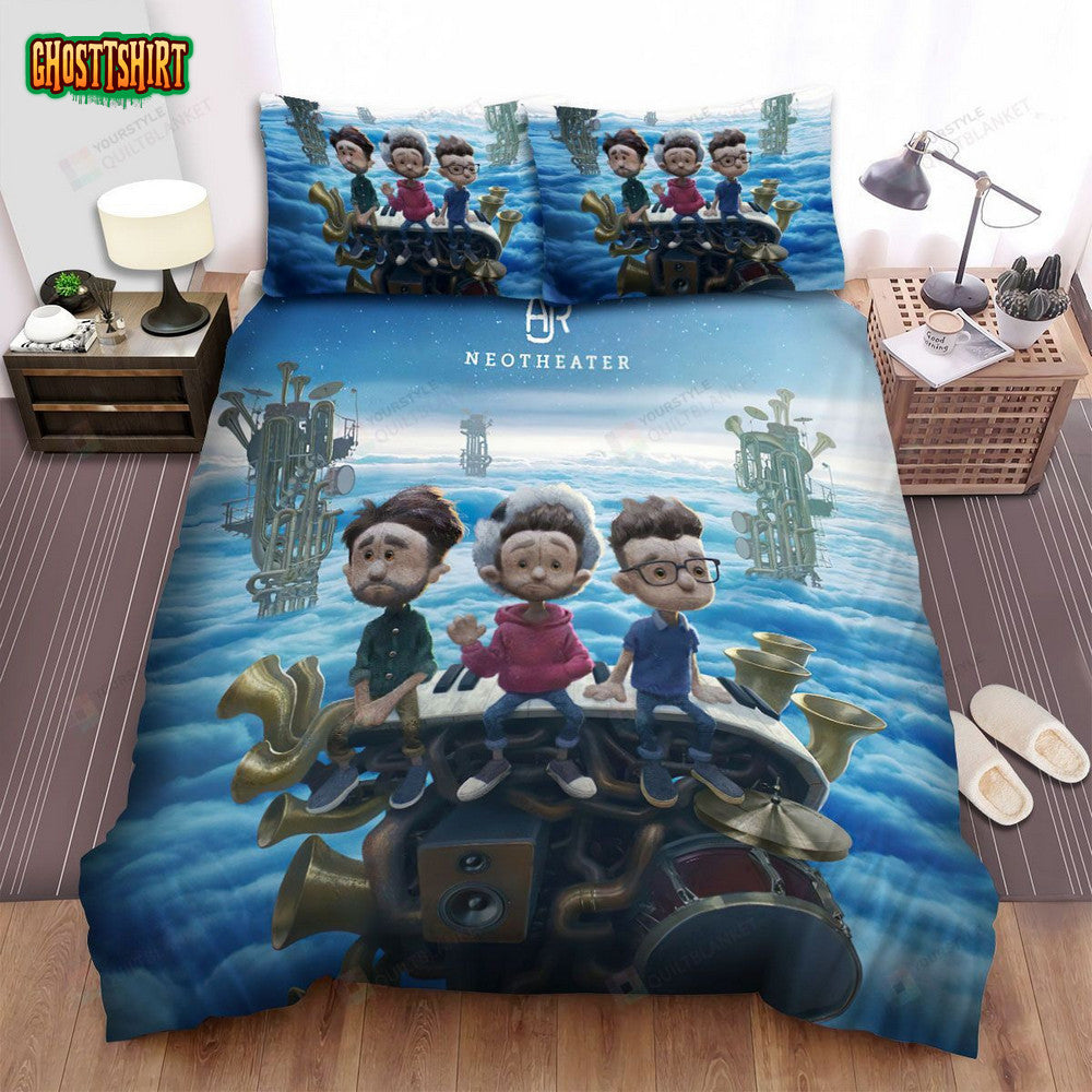 Ajr Band Bed Neotheater Album Cover Sheets Spread Comforter Duvet Cover Bedding Set