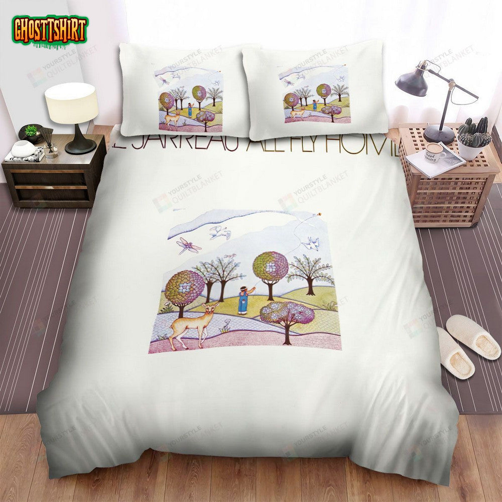 Al Jarreau Album All Fly Home Bed Sheets Spread Comforter Duvet Cover Bedding Set