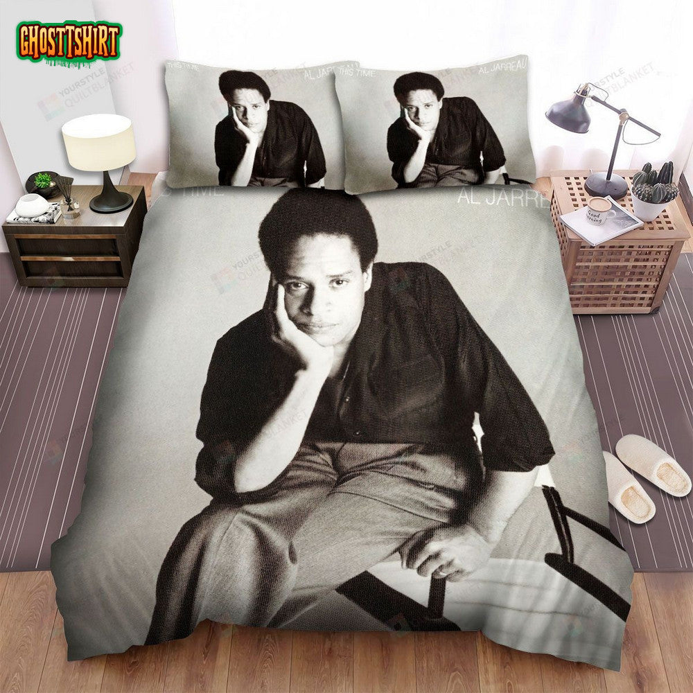 Al Jarreau Album This Time Bed Sheets Spread Comforter Duvet Cover Bedding Set