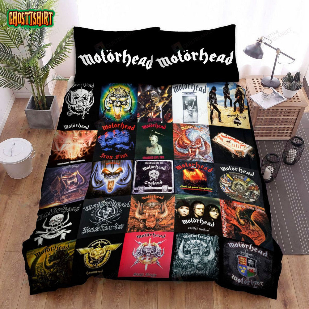 Album Cover Collections Motorhead Bed Sheets Spread Comforter Duvet Cover Bedding Set