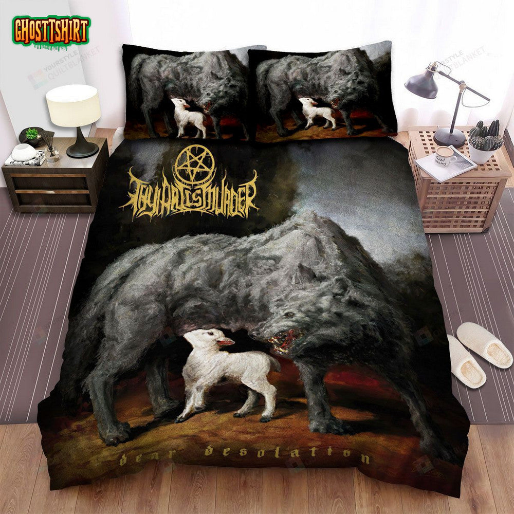 Album Thy Art Is Murder Bed Sheets Spread Comforter Duvet Cover Bedding Set