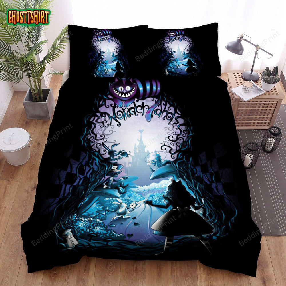 Alice In Wonderland (I) (2010) Collection Movie Poster Bed Sheets Duvet Cover Bedding Set