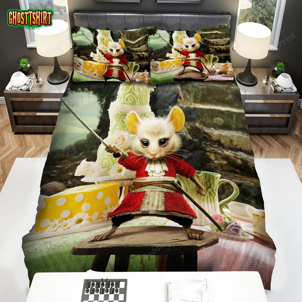Alice In Wonderland (I) (2010) Mr. Mousse Movie Poster Bed Sheets Duvet Cover Bedding Set