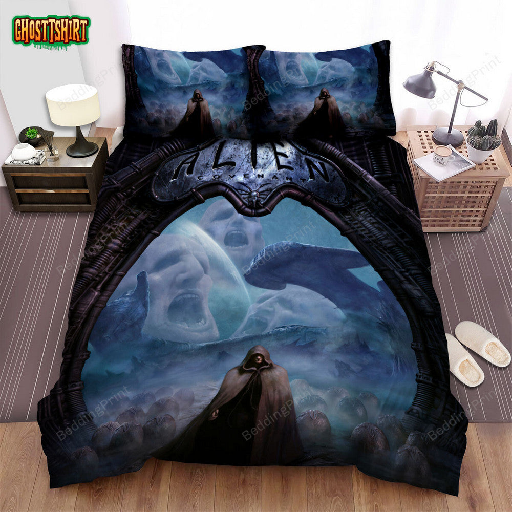 Alien Movie Art 7 Bed Sheets Duvet Cover Bedding Set