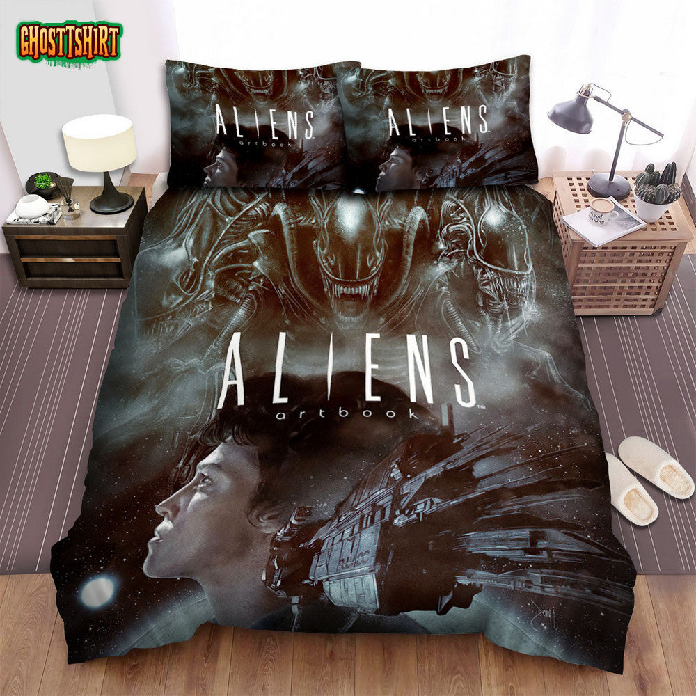 Alien Movie Poster Bed Sheets Spread Comforter Duvet Cover Bedding Set