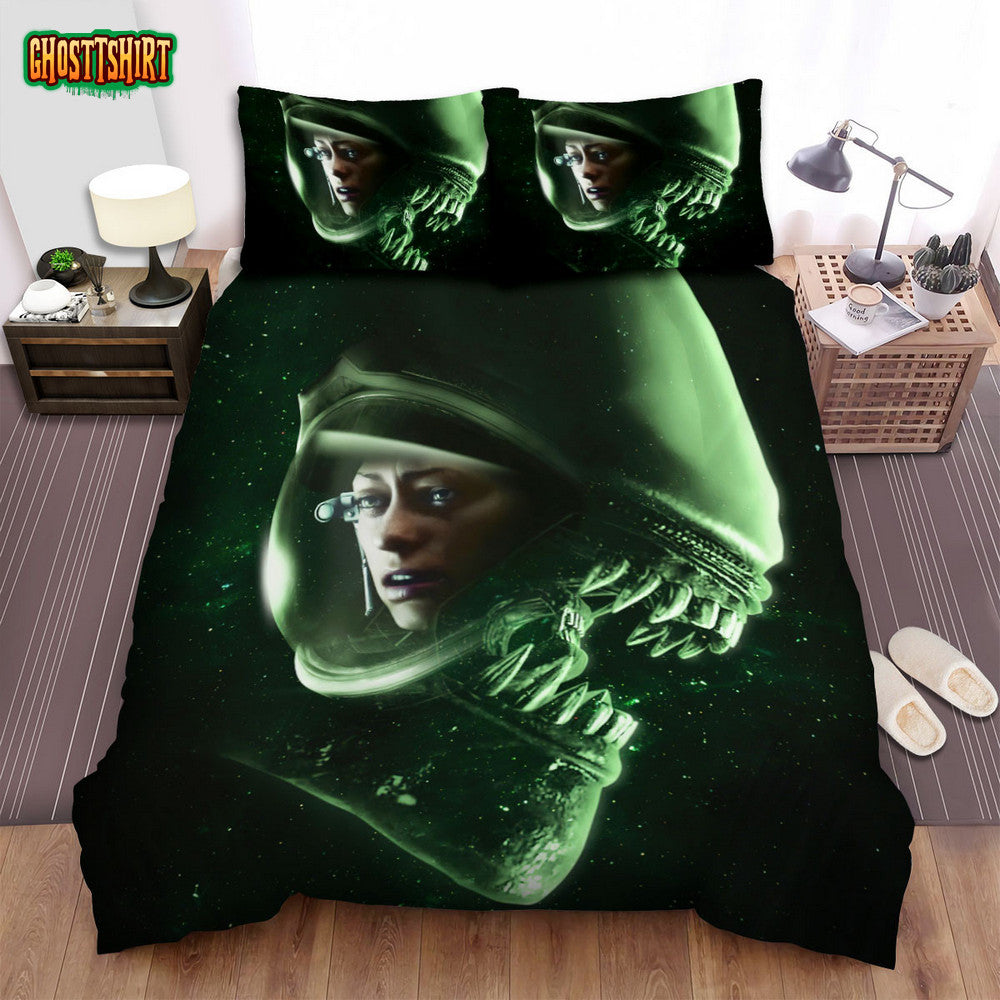 Alien The Digital Series Bed Sheets Spread Comforter Duvet Cover Bedding Set