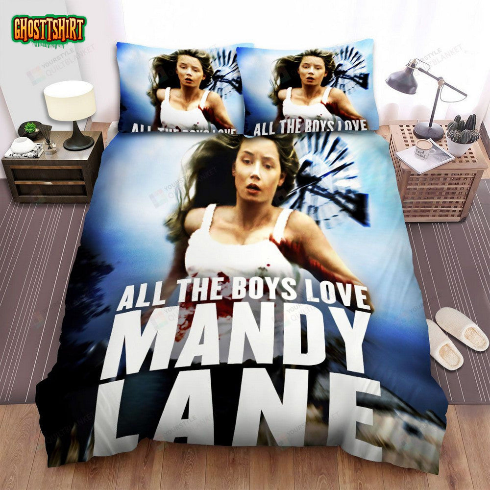 All The Boys Love Mandy Lane Movie Poster Bed Sheets Spread Comforter Duvet Cover Bedding Set