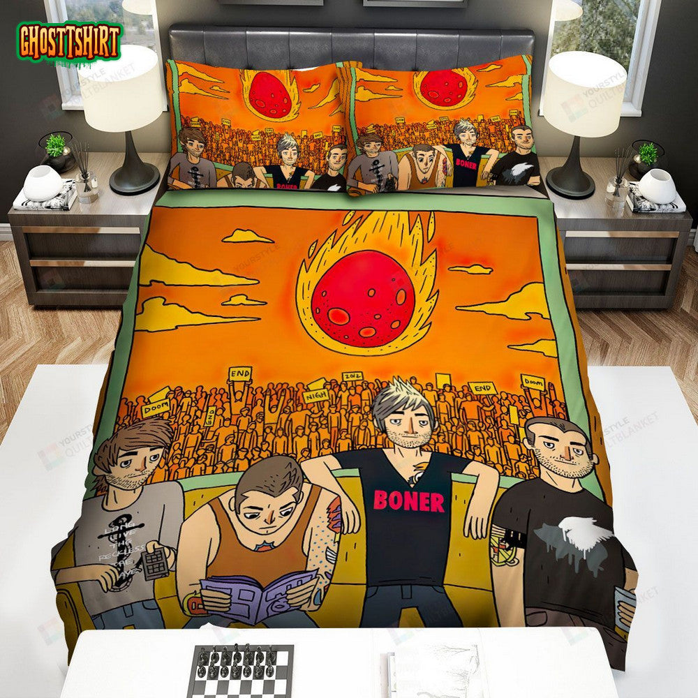 All Time Low Cartoon Bed Sheets Spread Comforter Duvet Cover Bedding Set