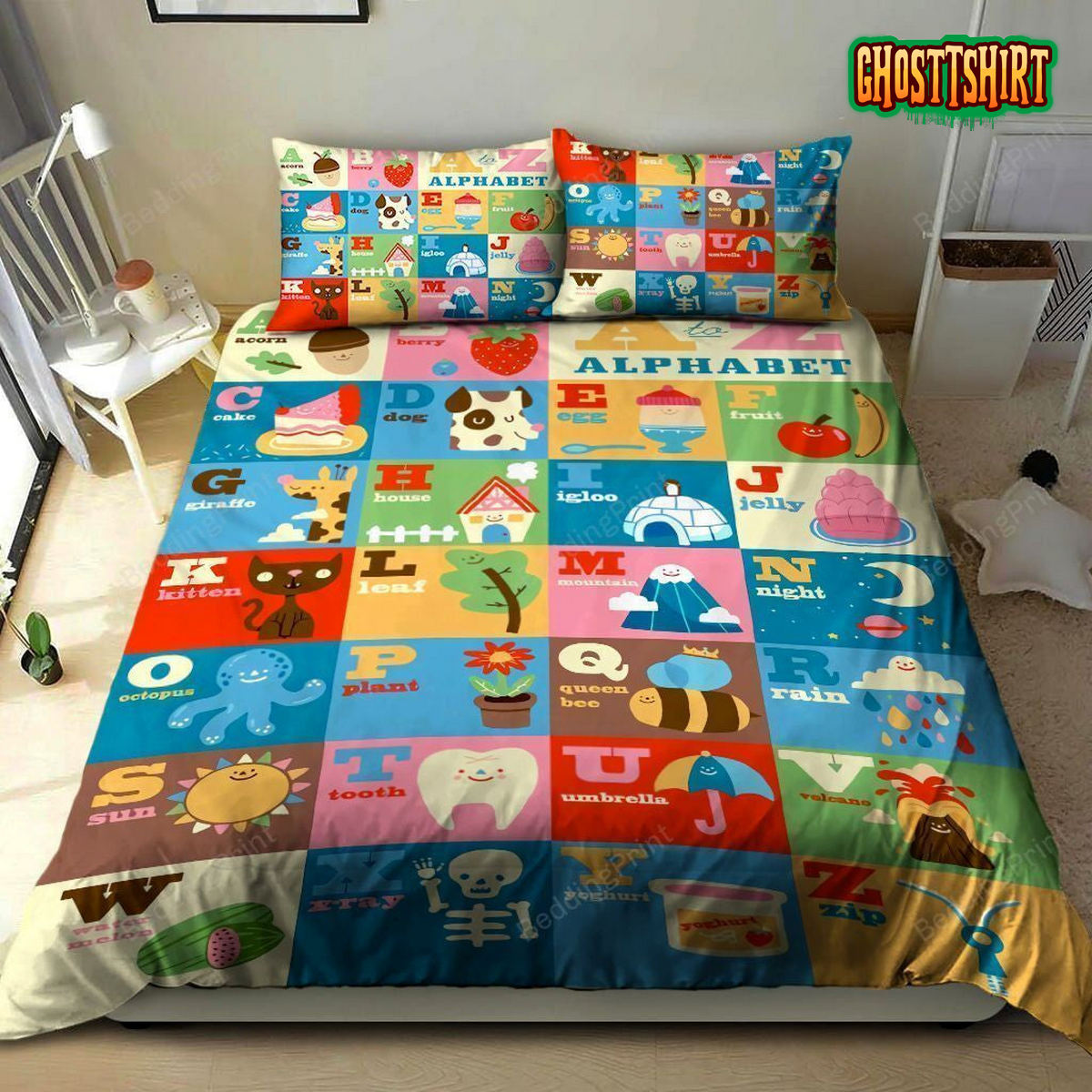 Alphabet Bedding Set