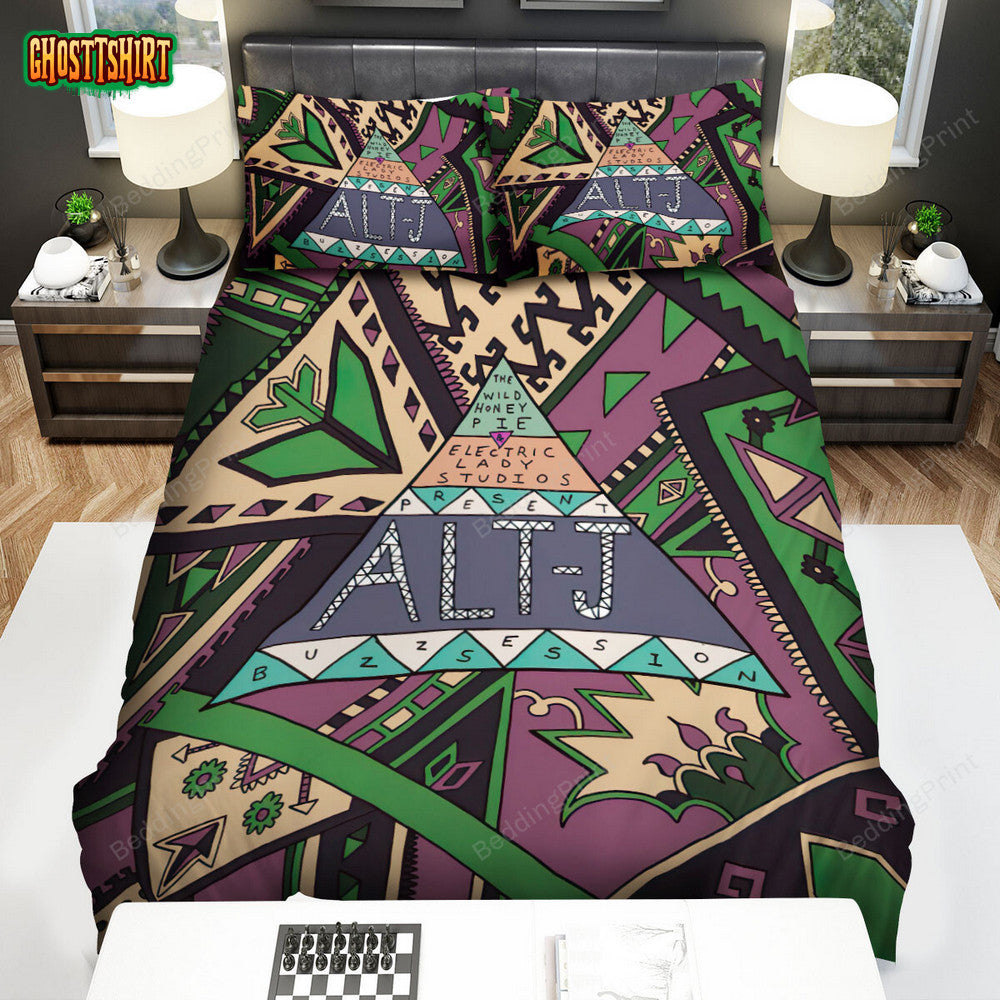 Alt-J Band Brocade Bed Sheets Duvet Cover Bedding Set