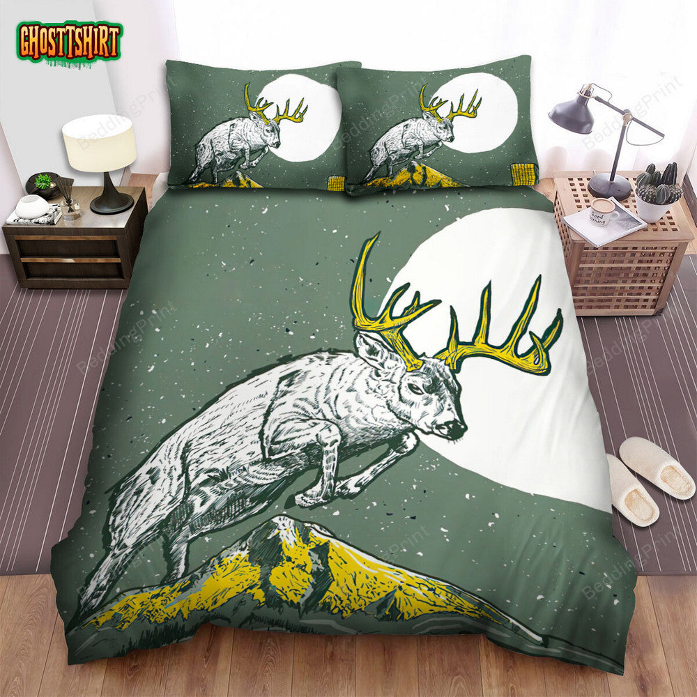 Alt-J Band Reindeer Bed Sheets Duvet Cover Bedding Set