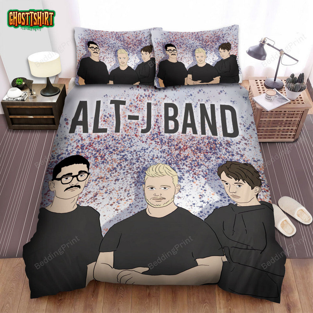 Alt-J Band Three Bed Sheets Duvet Cover Bedding Set