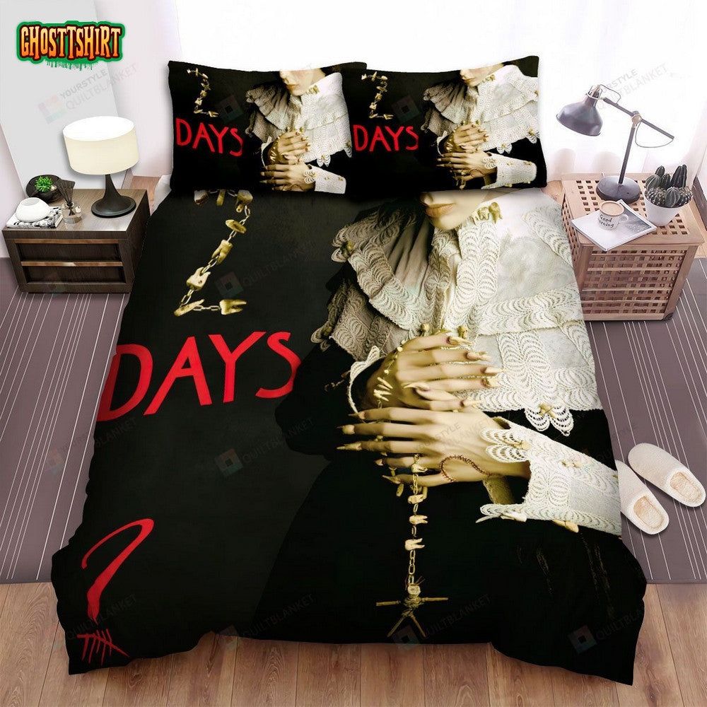 American Horror Story 2 Days Movie Poster Bed Sheets Spread Comforter Duvet Cover Bedding Set
