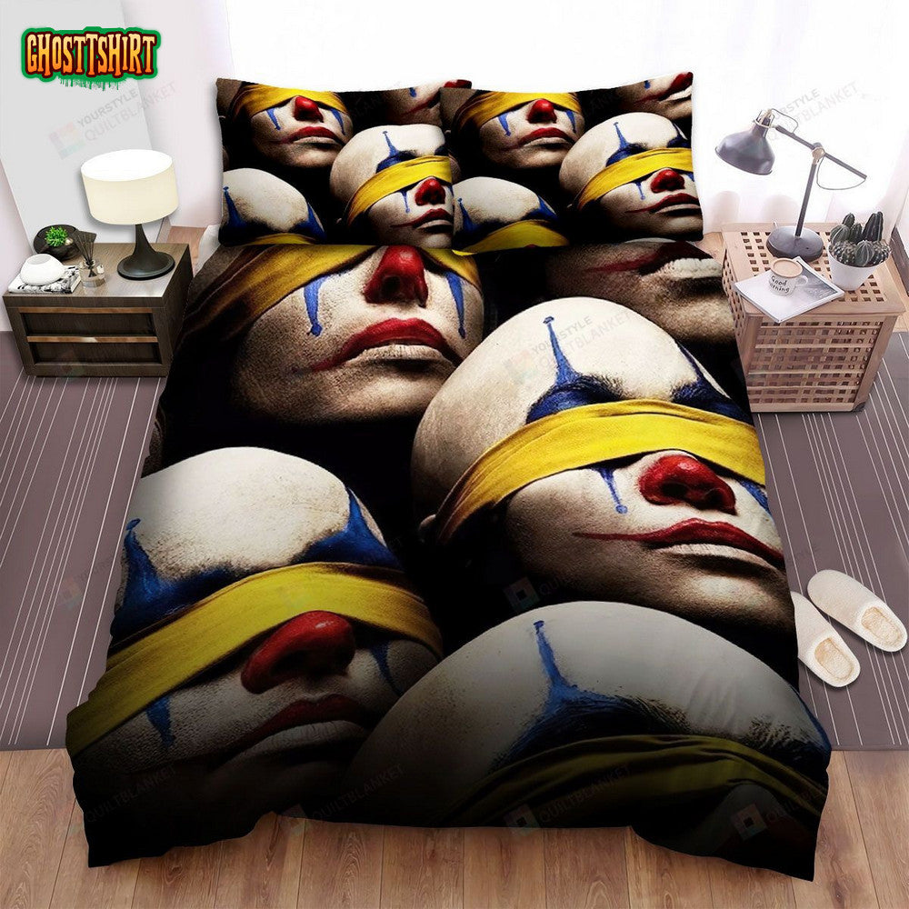 American Horror Story Joker Movie Poster Bed Sheets Spread Comforter Duvet Cover Bedding Set