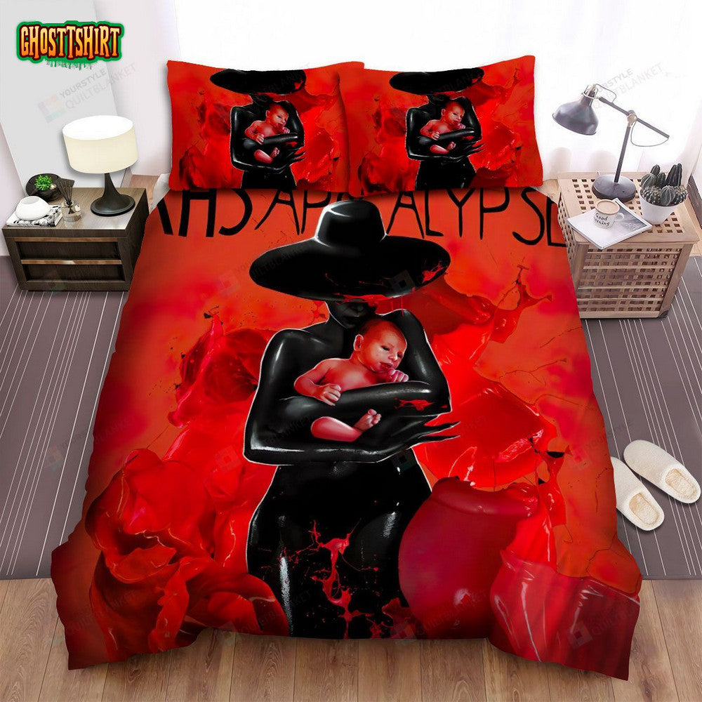 American Horror Story Mama Movie Poster Bed Sheets Spread Comforter Duvet Cover Bedding Set