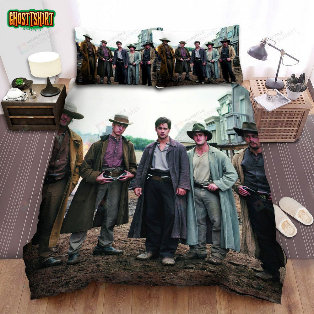 American Outlaws Characters Bed Sheets Spread Comforter Duvet Cover Bedding Set