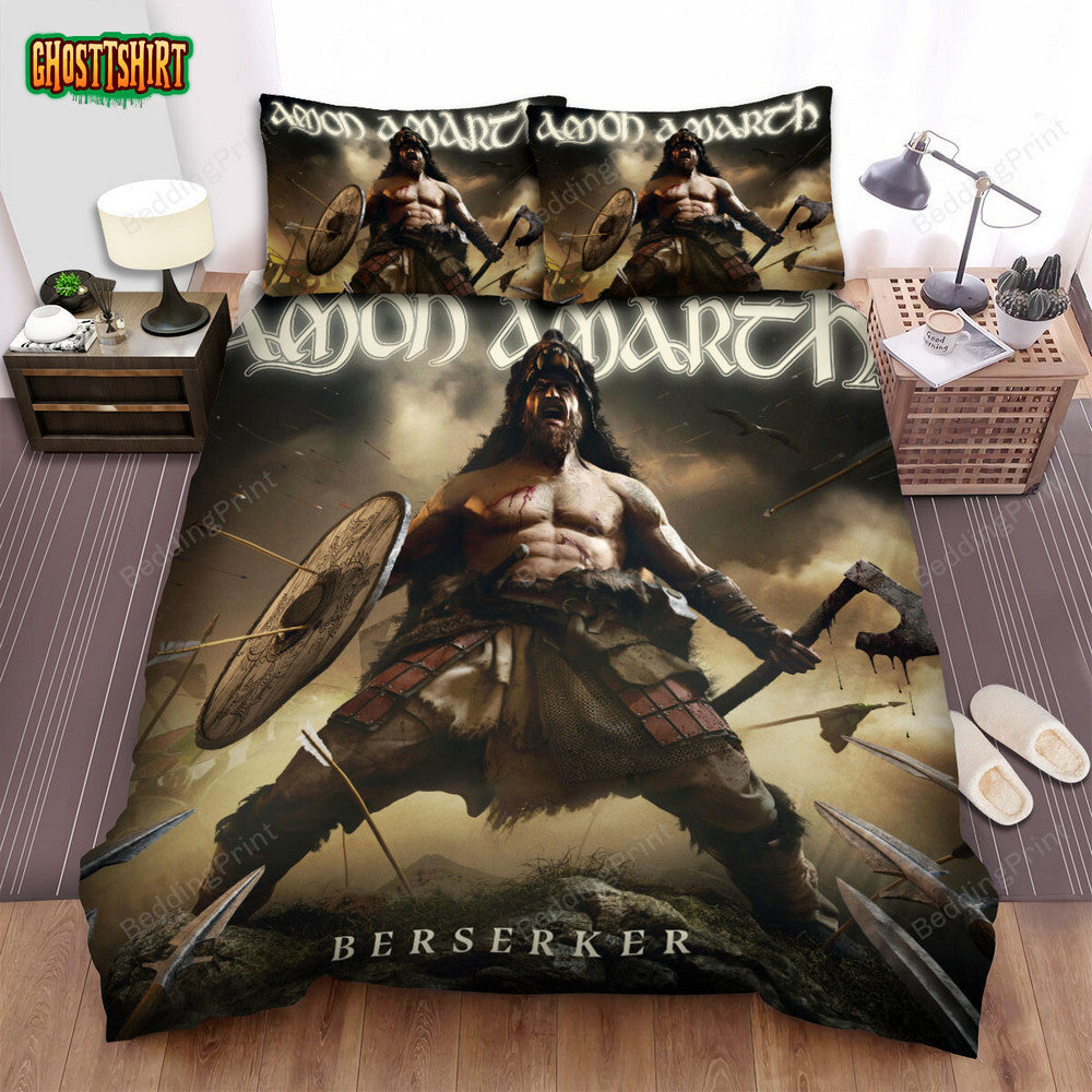 Amon Amarth Band Album Berserker Bed Sheets Duvet Cover Bedding Set