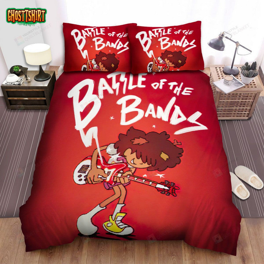 Amphibia Anne In Battle Of The Bands Bed Sheets Spread Duvet Cover Bedding Set