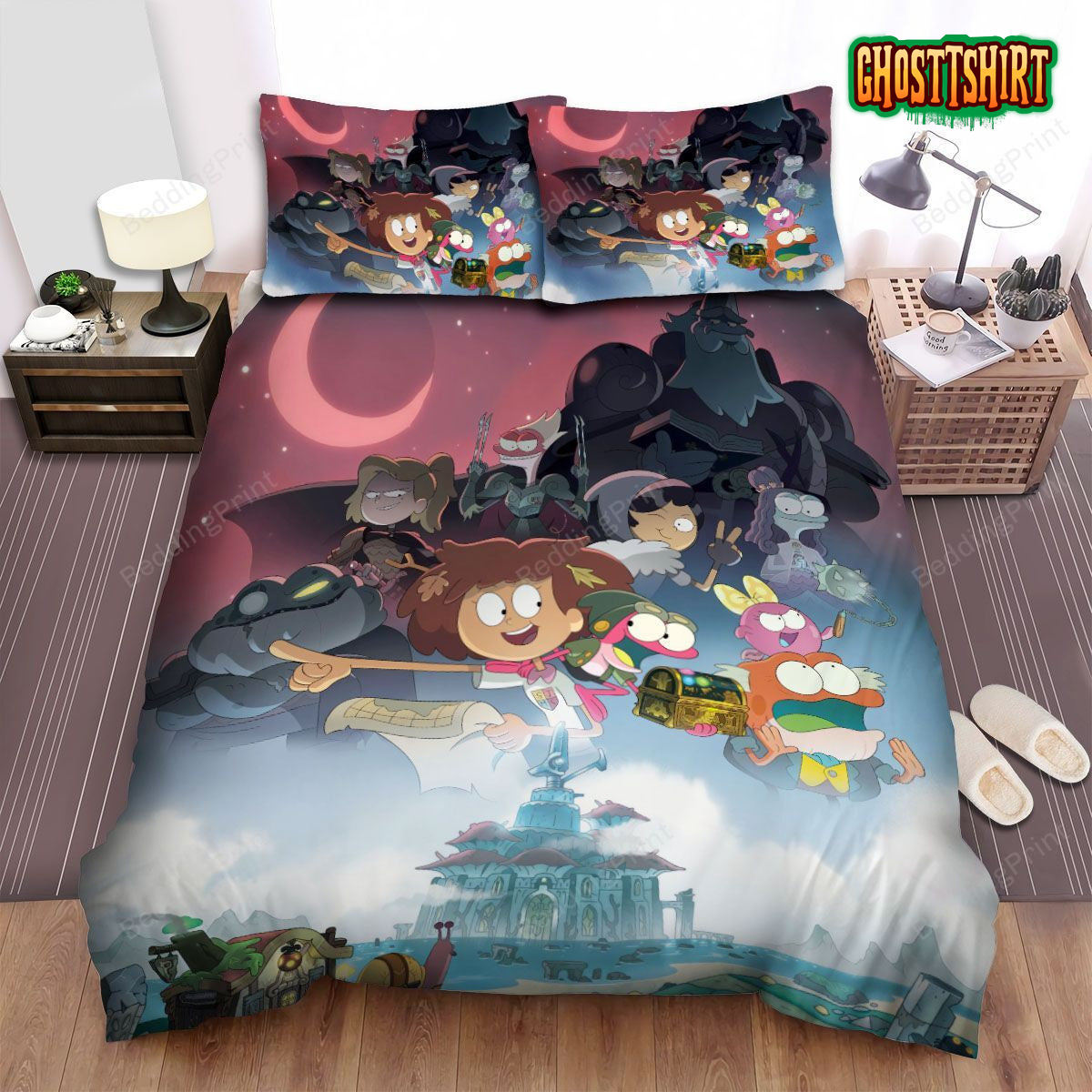 Amphibia Season 2 Official Poster Bed Sheets Spread Duvet Cover Bedding Set