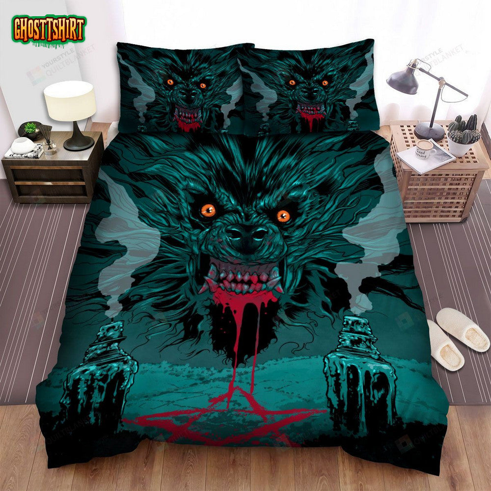 An American Werewolf In London Poster Bed Sheets Spread Comforter Duvet Cover Bedding Set