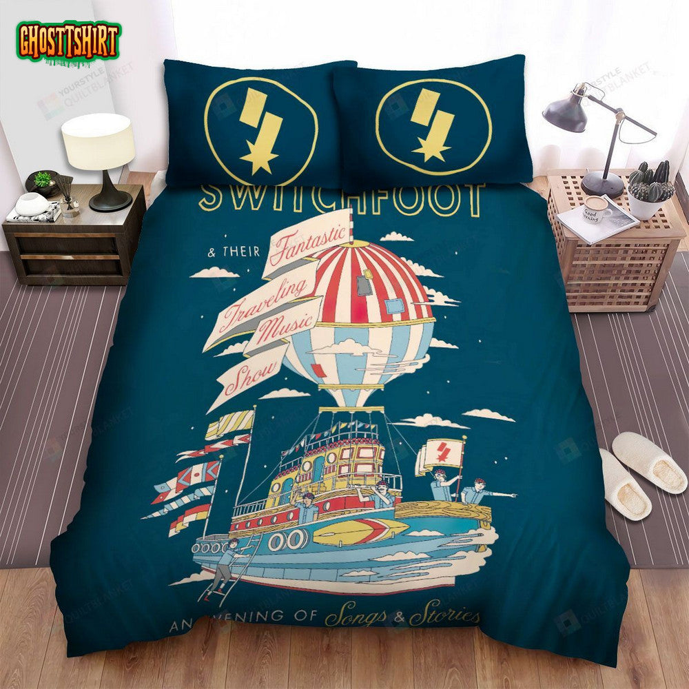 An Evening Of Songs And Stories Switchfoot Bed Sheets Spread Comforter Duvet Cover Bedding Set