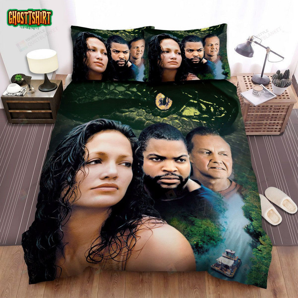 Anaconda Movie Beautiful Girl Photo Bed Sheets Spread Comforter Duvet Cover Bedding Set